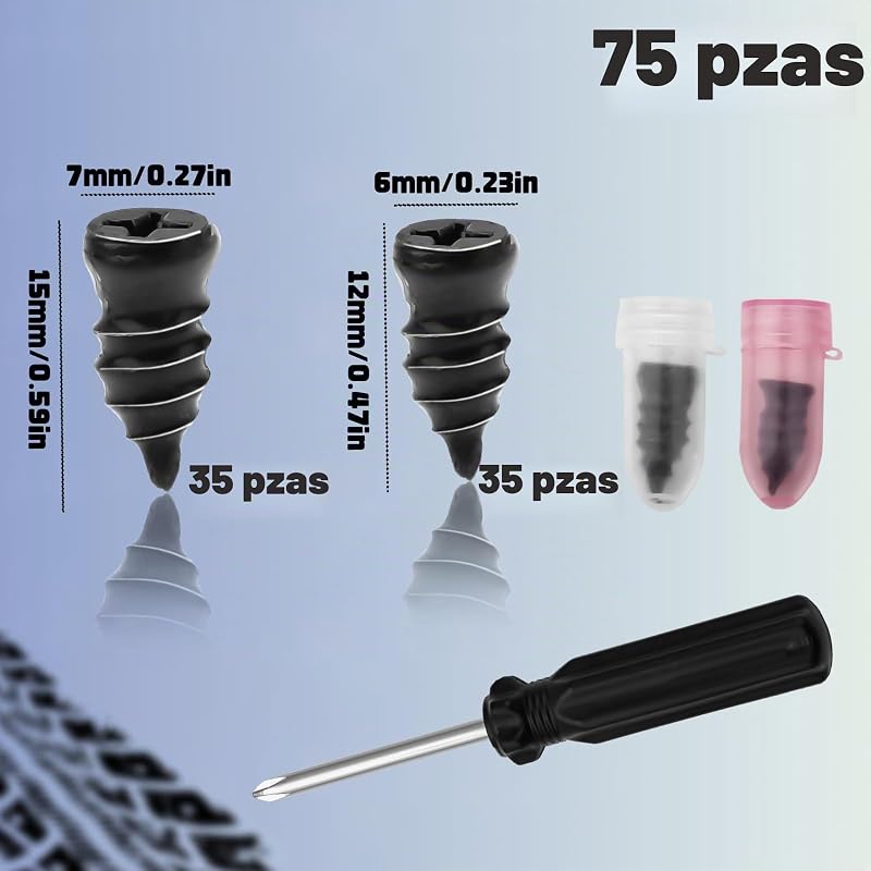 Kit de Reparação de Pneus de 70 Peças Kit de Reparação de Pneus de Carro