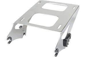 SWESG Detachable Two-Up Tour Pak Rack Mounting Luggage Rack Fit for Harley Davidson Touring, Tour Pack Rack Compatible for St