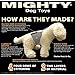 MIGHTY- Farm Goat - Squeaker-Multiple Layers. Made Durable, Strong & Tough. Interactive Play (Tug, Toss & Fetch). Machine Washable & Floats