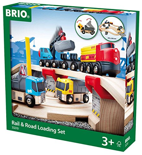 BRIO Rail and Road Loading Set