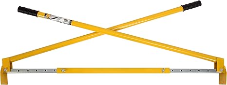 Vorel Pfastersteineträger einstellbar 80-100cm Steinheber Gehwegplattenheber Plattenheber Waschbetonplattenheber Platten Stei