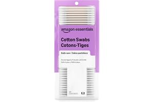 Amazon Essentials Cotton Swabs, 500 Count (Previously Amazon Basics)