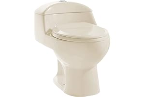 Swiss Madison Well Made Forever SM-1T803BQ Chateau One Piece Elongated Dual Flush Toilet In Bisque 0.8/1.28 gpf
