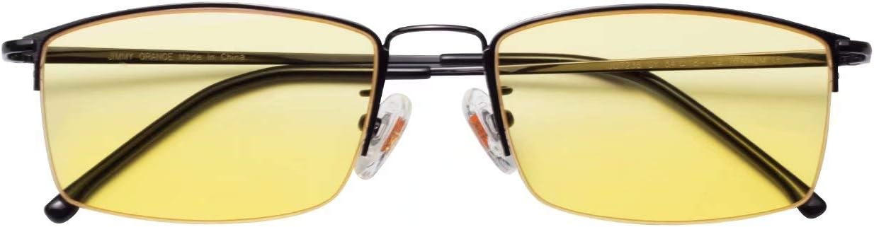JO Light Weight Titanium Frame Zeiss Lens Blue Light Blocking Glasses Computer Game Glasses for Men and Women