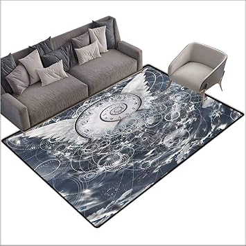 Amazon Com Anti Slip House Kitchen Door Area Rug Psychedelic