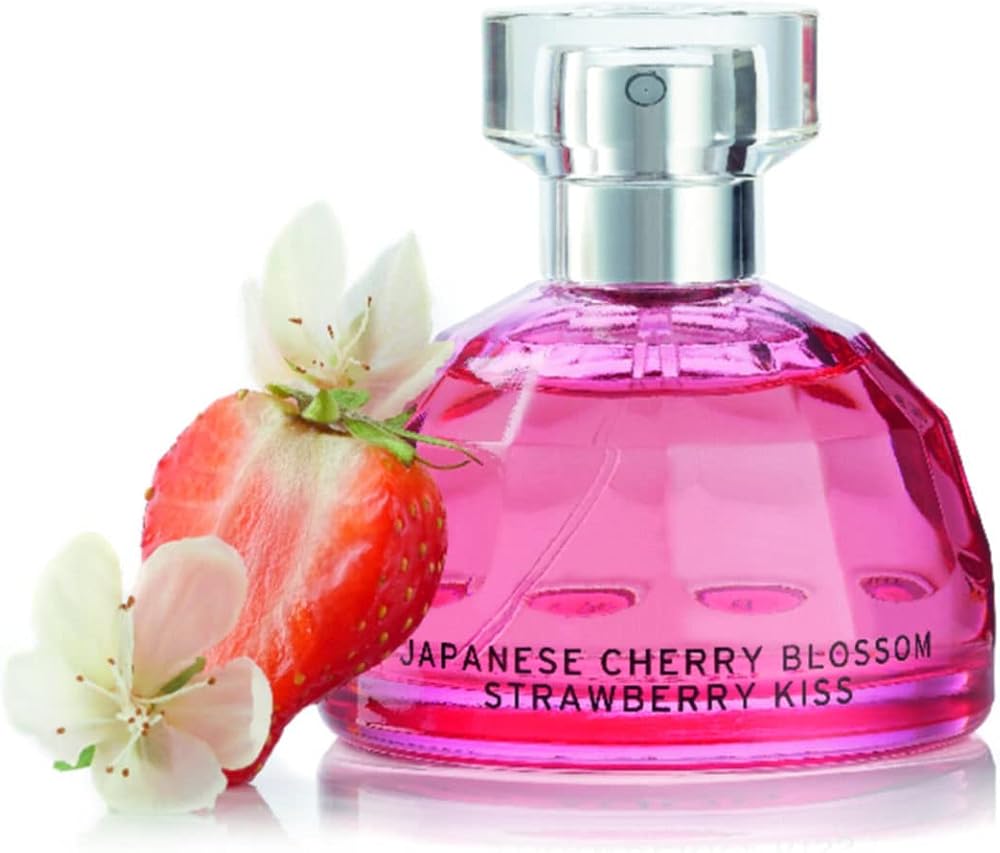 The Body Shop Japanese Cherry Blossom Strawberry Kiss Eau De Toilette 50ml