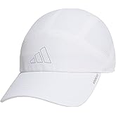 adidas Women's Superlite Trainer Sport Performance Relaxed Adjustable Cap, White/Black, One Size