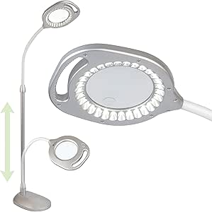 Magnifying Glass With Light And Stand, 2 In 1 LED Magnifier - Foto 9