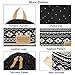 FEWOFJ Teen Girls Canvas School Backpack, 3 Pcs Set, Casual Daypack/Lunch Box/Pencil Case