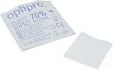 Optimum Medical OptiPro Pre-Injection Wipes 70% IPA 100 Pack Individually view 7