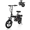 APYEAR Electric Bike for Adults,26" EBike,20MPH, 40+Miles(PAS),Pink Commuting Electric Mountain Bicycle with 432Wh 12Ah Removable Built-in Battery,350W Gear Motor with 7 Speed,Front Fork Suspension