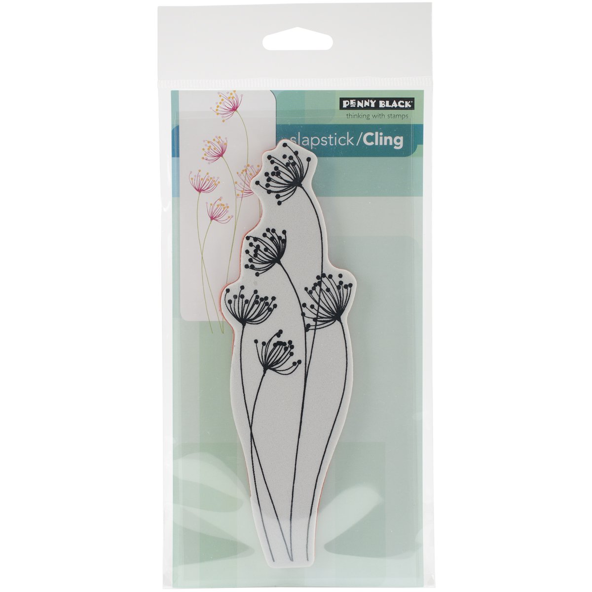 Penny Black Cling Rubber Stamp 4-inch x 7.5-inch Sheet-Effulgence