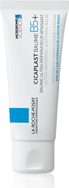 La Roche Posay Cicaplast Baume B5, com extrato de centella asiatica. Bálsamo ultra-reparador e calmante para pele irritada e frágil. 40 ml
