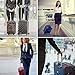 Leather Luggage Tag by AVIMA | Bag Tags Suitcase Tags Identifiers Travel Tags 2pc - Brown
