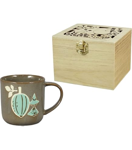 Amazon.com: Yamaka Shoten Moomin MM033-11 Mug, Snufkin, Porcelain
