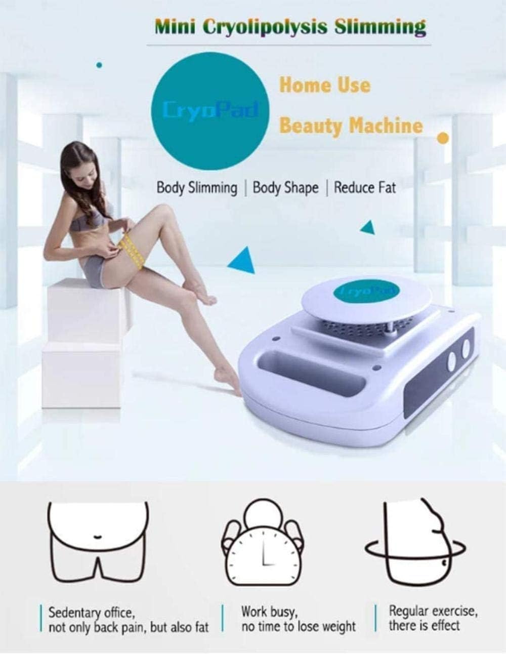 XHDMJ Mini Cryo Pad Slimming Beauty Cold Body Sculpting Slimming