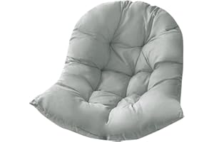 Samtiny Hammock Swing Chair Cushion, Hanging Basket Seat Cushion Pillow, Soft Hanging Egg Chair Back Cushions Pads, for Indoor and Outdoor Garden Offices