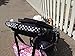 Choopie CityGrips Single Bar Grip Handle Covers for Stroller/Pram/Buggy Handlebars, Polka Dot Black, Large
