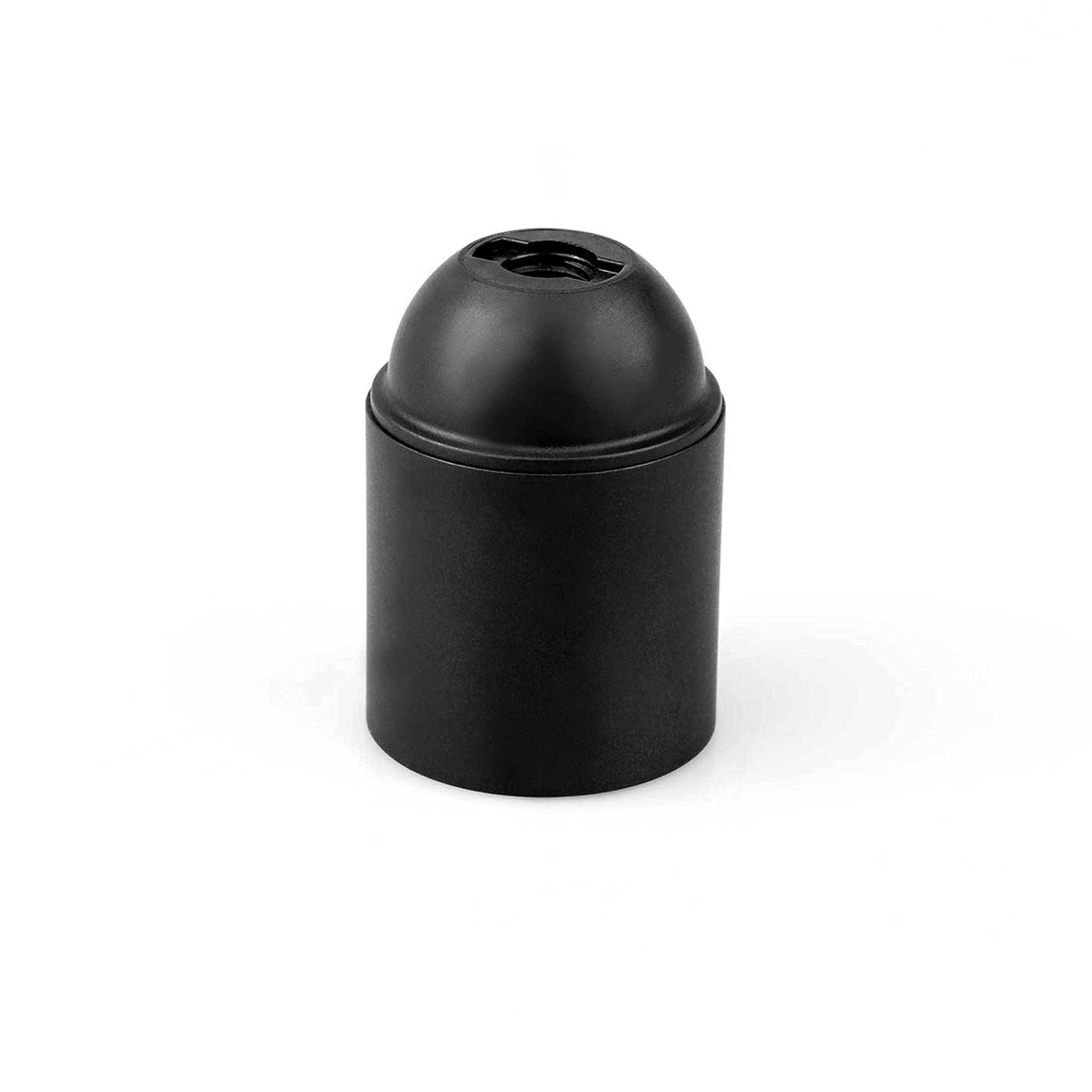 Arditi thermoplastic lamp Holder in Three Pieces with E27 Socket and Smooth Shirt, A800Tp/Tpmv/Asftp/Fmc/T190/Ne/M/Ean1/S10, 50, /Pde/E27-038236-028267-029682