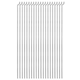 uxcell 1.2mm x 140mm (5.5 Inch) Steel Z Pull/Push