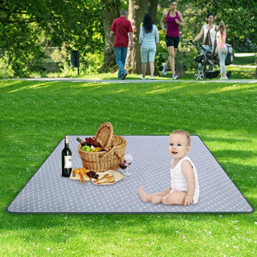 Splat Mat for Under High Chair Floor Mat Baby Waterproof Anti-Slip Splash Mess Mat Portable Play Mat and Table Cloth 51"
