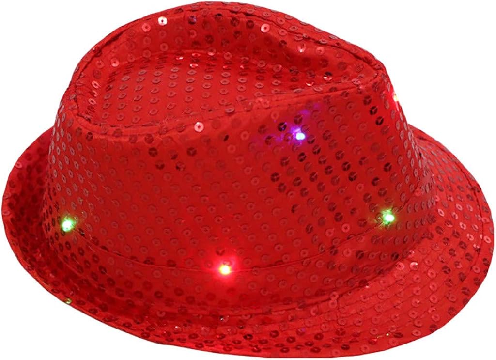sequin fedora hats