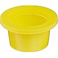 Chemglass CG-3021-03 Polyethylene Yellow Stoppers, 24/25 and 24/40 Joint (Pack of 100)
