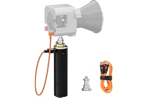 ZGCINE ZG-H90 Battery Grip, 88.8Wh Handgrip, Support USBC PD in/Out, D-Tap Output, Compatible with Aputure Amaran 60D S 60X S