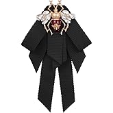 ABOOFAN Bow Tie Brooch Women Banquet Dress Costume Accessory Fashion Solid Pre-tied Brooch Pins Bow Tie Wedding Anniversary Suit Pins