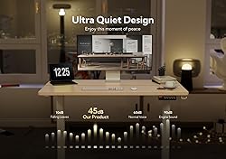 Claiks Electric Standing Desk, Adjustable Height