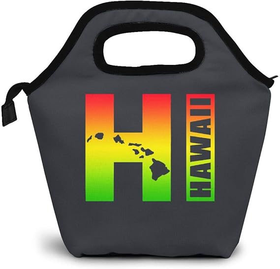 Hi Hawaii Insulated Lunch Bag Cooler Tote Bag Lunch Bag