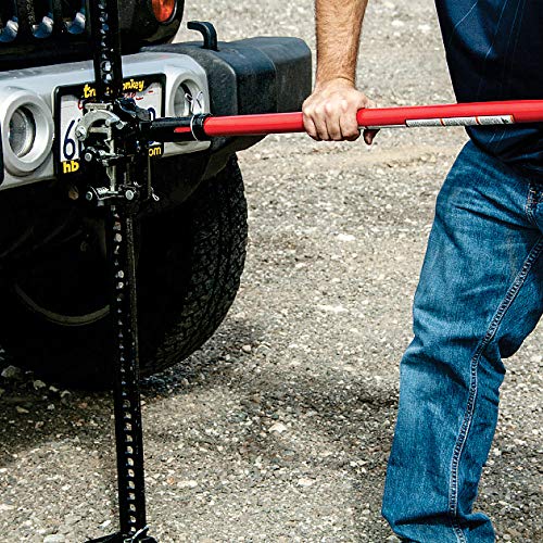 Torin TRA8485 48" Ratcheting Off Road Utility Farm Jack, 3 Ton (6,000