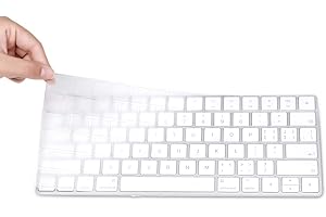 EooCoo Magic Keyboard Cover Skin Protector, Fit for iMac Magic Keyboard MLA22LL/A A1644 - Clear TPU