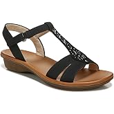 SOUL Naturalizer Womens Summer Rhinestone Casual Sandal with Arch Support