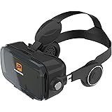 Pasonomi VR 2017 - Casque VR Realit&eacute; Virtuelle 3D vr Lunnettes avec &Eacute;couteur pour iPhone, Samsung, Google Android Syst&egrave;me T&eacute;l&eacute;phones intelligents