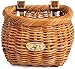 Nantucket Bike Basket Co Cisco Collection Classic/Tapered Bicycle Basket (Tan,11.5 x 9.5