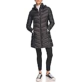 Calvin Klein Women's Long Chevron Puffer Jacket