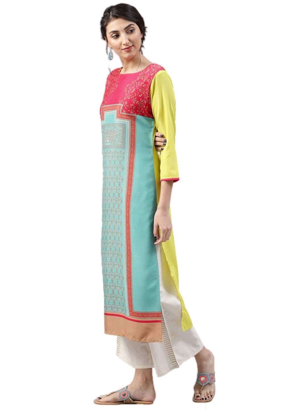 vaamsi women's a-line kurta
