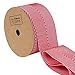 LaRibbons Twill Chevron Stripes Ribbon/Gift Wrap Ribbon, 1-1/2 Inch by 10 Yard/Spool, Red
