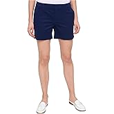 Tommy Hilfiger Womens Hollywood Mid Rise Business Casual Chino Shorts