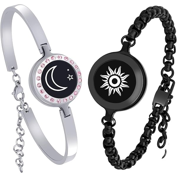 Amazon.com: INOWL Long Distance Touch Bracelets, Remote Intelligent  Matching Couple Bracelets,Bracelets Jewelry new33 : Clothing, Shoes &  Jewelry