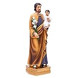 Saint Joseph With Child Resin Religious Statue,8