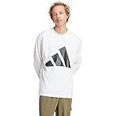 Adidas Mens Essentials Big Logo Single Jersey Long Sleeve T-Shirt