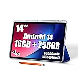 14 inch Large Screen Tablet, Android 15 Tablet 16GB