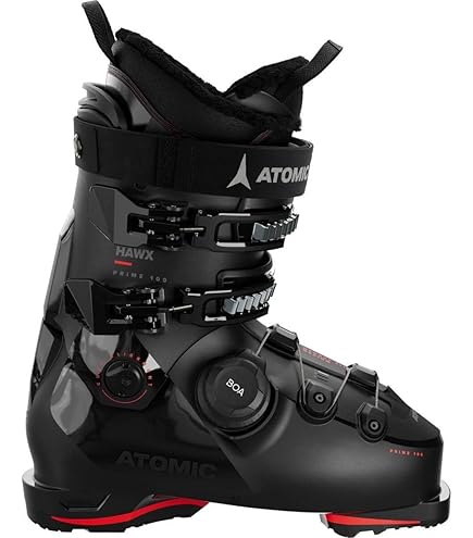 Amazon.com : Atomic HAWX Prime 100 Men's Ski Boots (Black/Red, 25