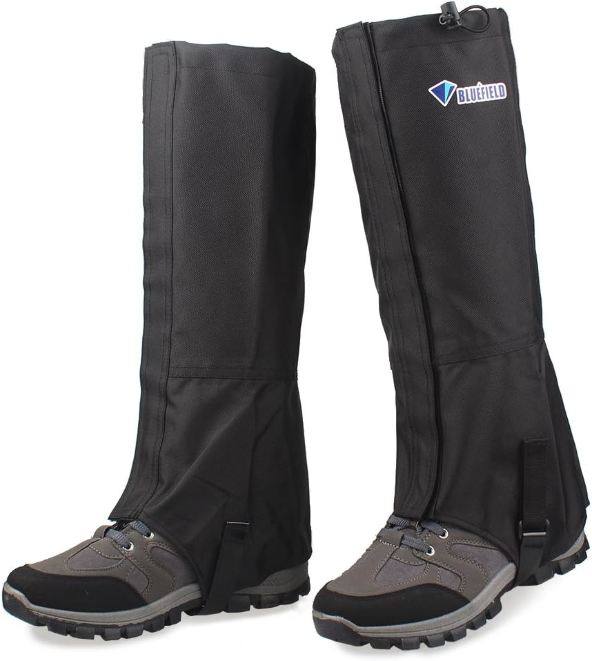 MAGARROW Leg Gaiters Hiking Snow Boot Gaiter Outdoor Waterproof Gaiters Oxford Fabric Shoes