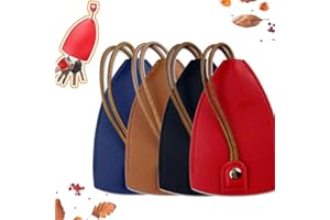 ayattecy Vera Charms Key Holder, Winkkey - Protective Pull Out Key Case, PU Leather Creative Large-Capacity Car Key Case