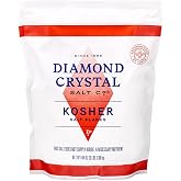 Diamond Crystal Kosher Salt &ndash; Full Flavor, No Additives - Pure and Natural Since 1886-3 Pound Resealable Pouch