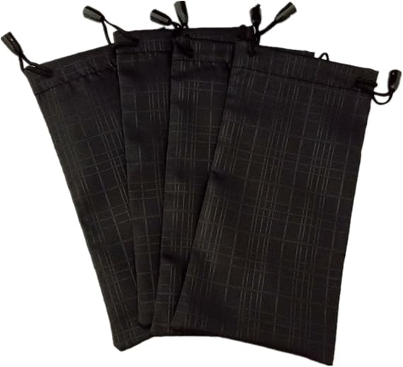 Sunglasses Eyeglasses Drawstring Dust Pouch Bag and Storage Pouch for