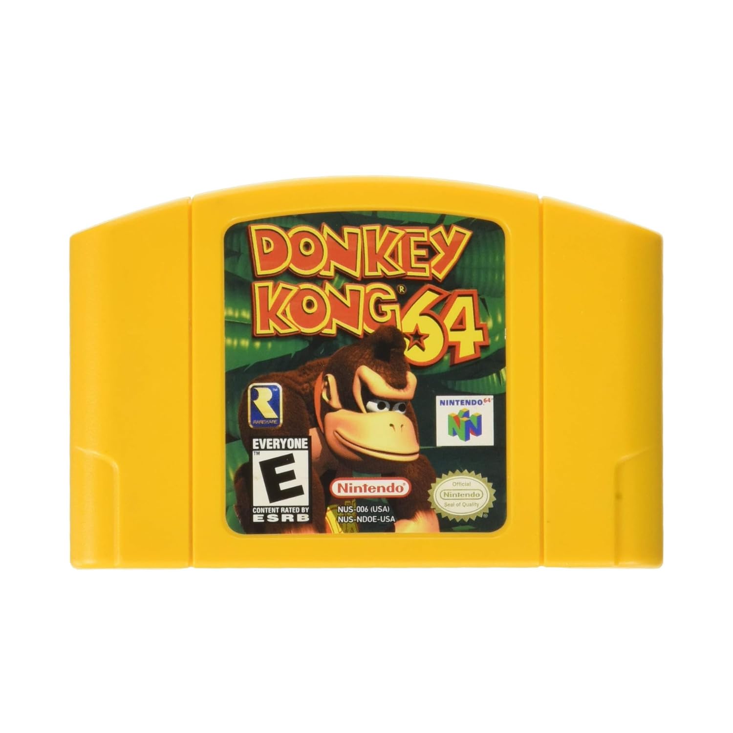 INSTR N64 games Cartridge Donkey Kong 64 NTSC Version Retro Games reconstructed